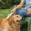 Efficient Cat Hair Remover Comb Bear Shape Cat Grooming Brush Self Cleaning Comb  Remove Lice