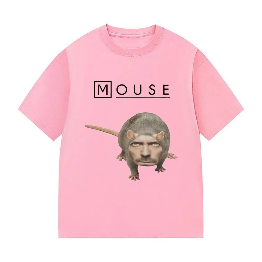 Summer HouseMouse MD Funny Graphic Tshirt Unisex Women Casual Short Sleeve T Shirt Fashion High Quality Cotton Tees Streetwear