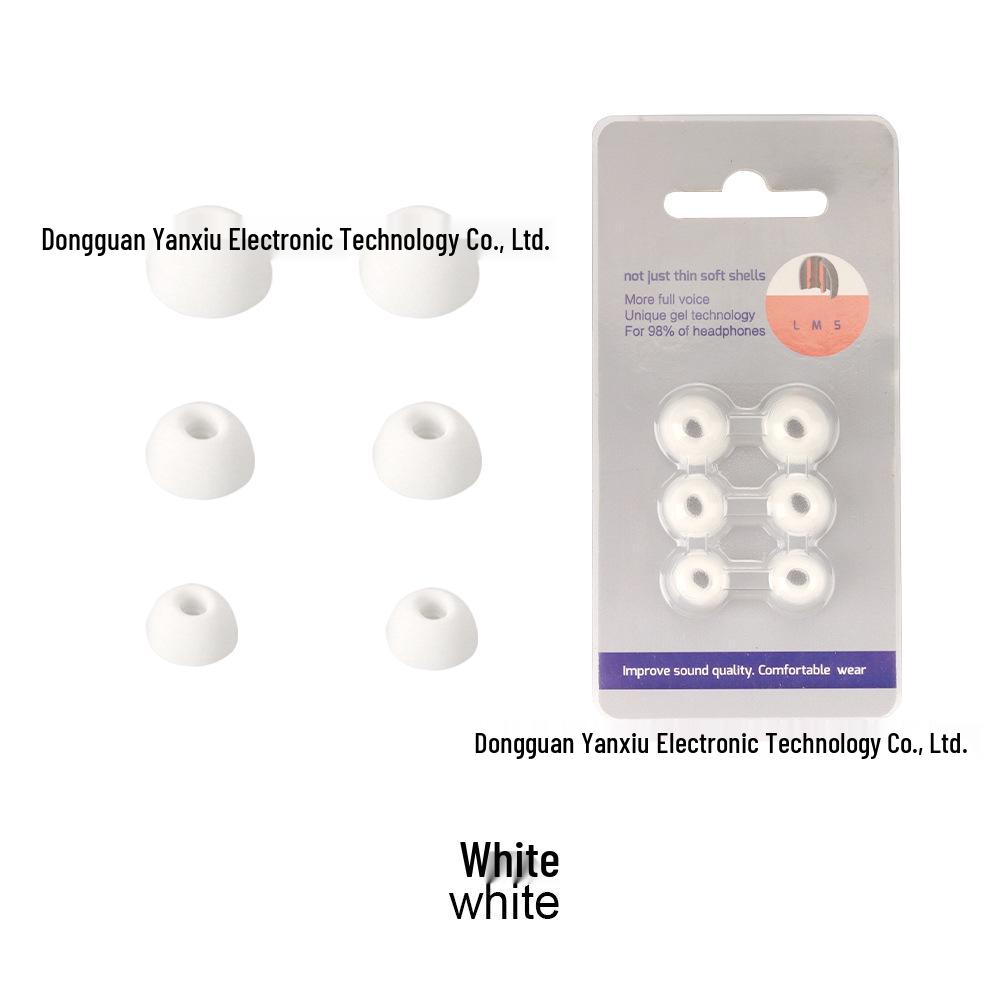 Silicone Ear Tips for Google Pixel Bluetooth Earbuds - Replacement Caps and Covers