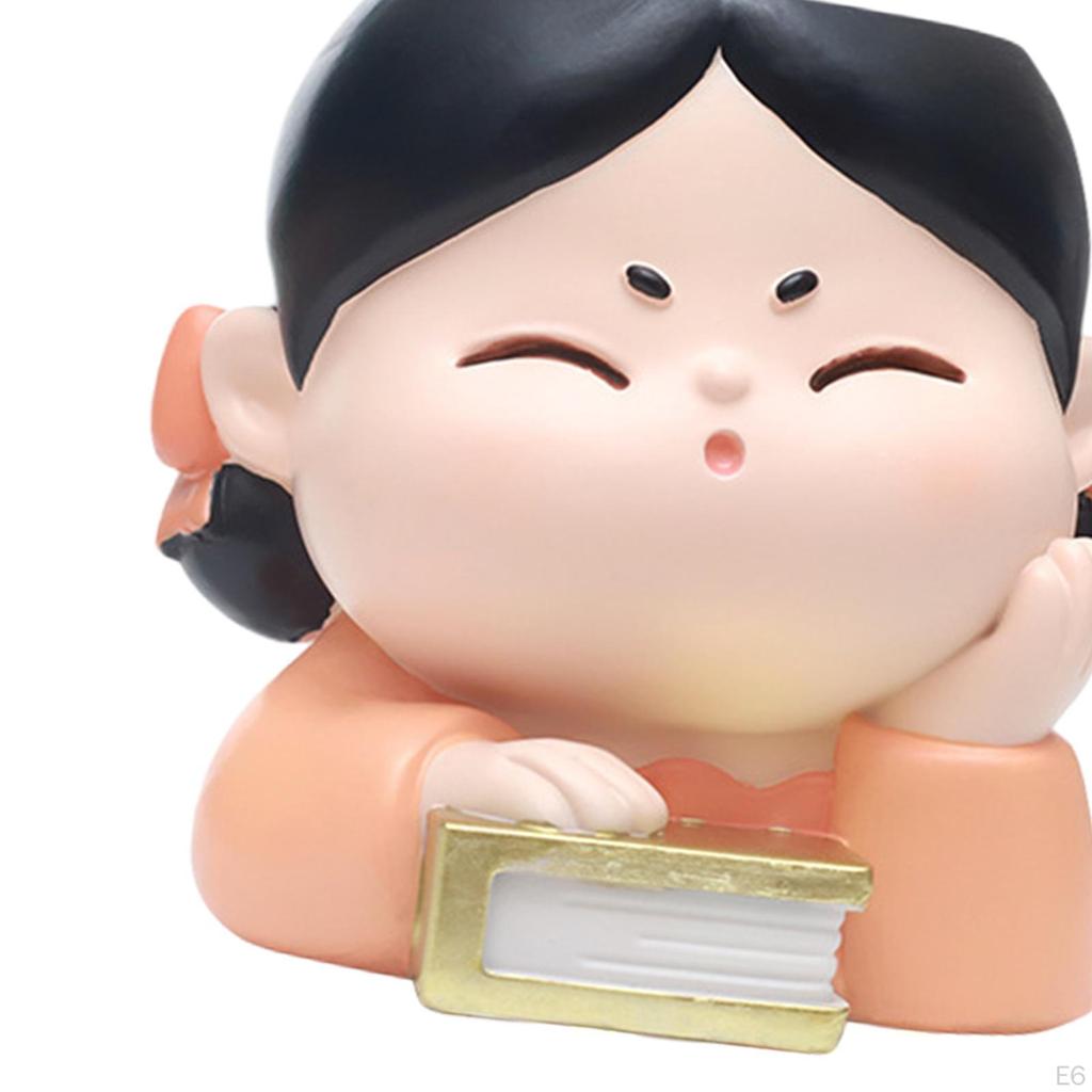 Цветочный горшок с очаровательной головой девушки — декор для дома и сада