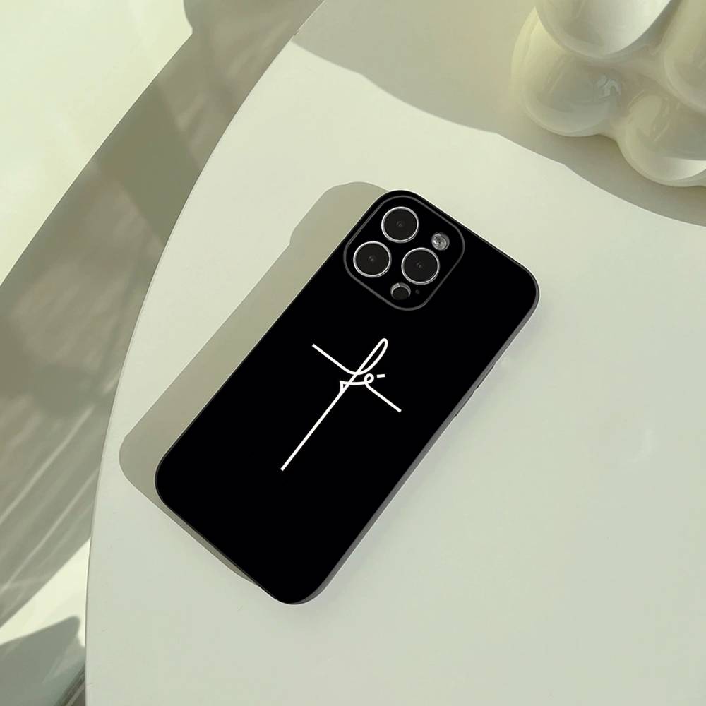 Чехол для телефона G-God Иисус Крест Для iPhone 17,16,15,14,13,12,11 Pro Max,16Plus,XS Мягкий Черный Чехол