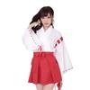 Collection Priestess In a Dream Mini Priestess Japanese Clothes White Red M Size Cosplay Costume A&T Women's