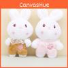 Adorable Plush Bunny Keychain Stuffed Toy 4 Inch Wedding Toss Doll Wholesale
