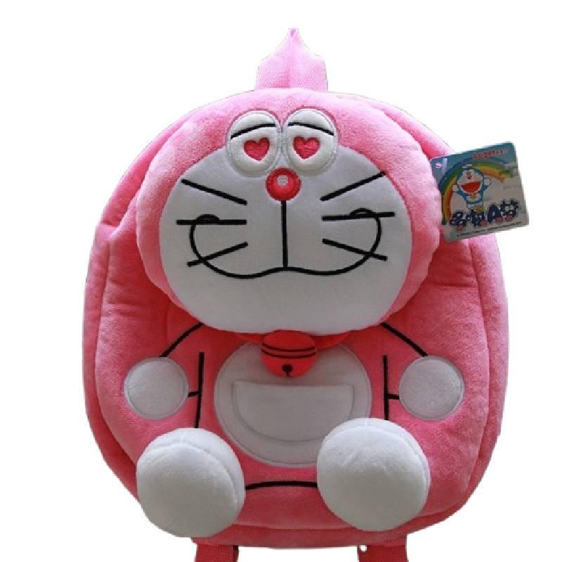 Doraemon Multiple Colors Backpack Plush Toy Shoulder Bag Kids Decoration Gift