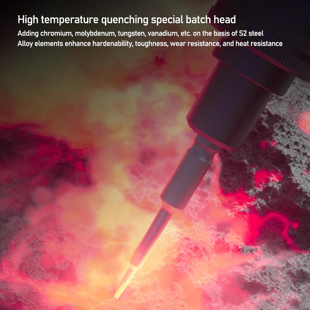 MECHANIC 6 In 1 Magnetic IShell MAX Mortar Precision Screwdriver Set Mini Cross Phillips Y T2 for Phone Disassembly Repair Tools