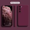 Роскошный квадратный чехол из жидкого силикона для Samsung Galaxy S26 S25 S24 S23 FE S22 Ultra S21 S20 S10 Plus A52 A53 A54 A33 A72 A32 4G 5G Мягкая крышка