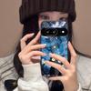 Чехол для Google Pixel 7 Аниме Черный Кот Звездное Облако Печать Чехол для Телефона Акриловая Жесткая Задняя Панель С Гибким TPU Краем