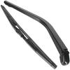 Fiat Doblo 2001- rear wiper arm + blade METAL version with FLAP