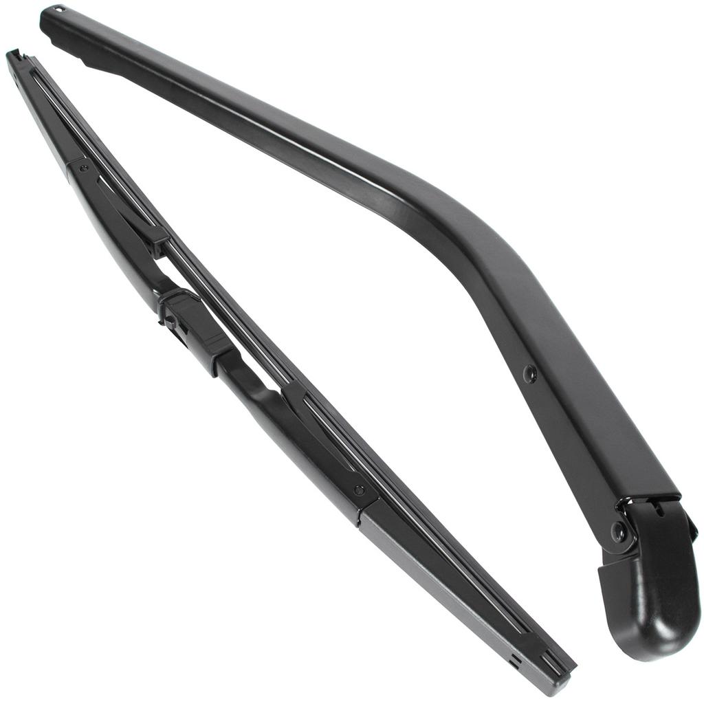 Fiat Doblo 2001- rear wiper arm + blade METAL version with FLAP