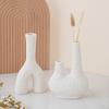 2 шт. абстрактная ваза керамический цветок бутон настольный минималистичный держатель горшка для растений для