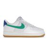 Белые женские кроссовки Air Force 1 07 Stadium Green Game-Royal Sanddrift DD8959-110