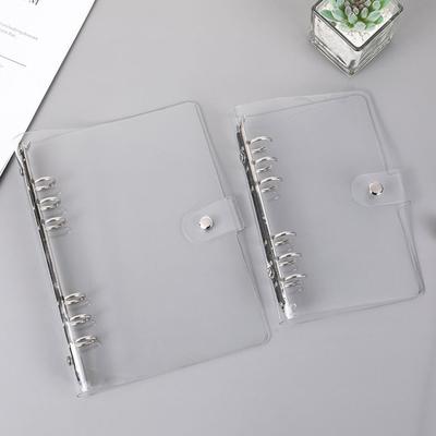 1PC Travel Ledger Печать Перфокарта Блокнот Прозрачный Складной Лист ПВХ Оболочка Ledger