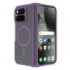 For Magsafe Translucent Case For Google Pixel 11 Pro Fold Magnetic Acrylic Shockproof Matte Anti-fall Cover For Pixel 11Pro Fold
