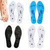 Acupuncture Massaging Magnetic Shoe Gel Insoles Unisex Therapy Reflexology Cuttable Insoles Massage Insoles