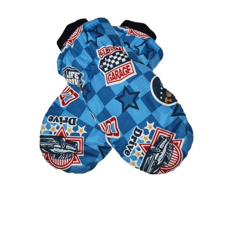 Новые зимние водонепроницаемые лыжные перчатки для детей 2-5 лет - полнопалые, теплые перчатки для занятий спортом на открытом воздухе и велоспортом