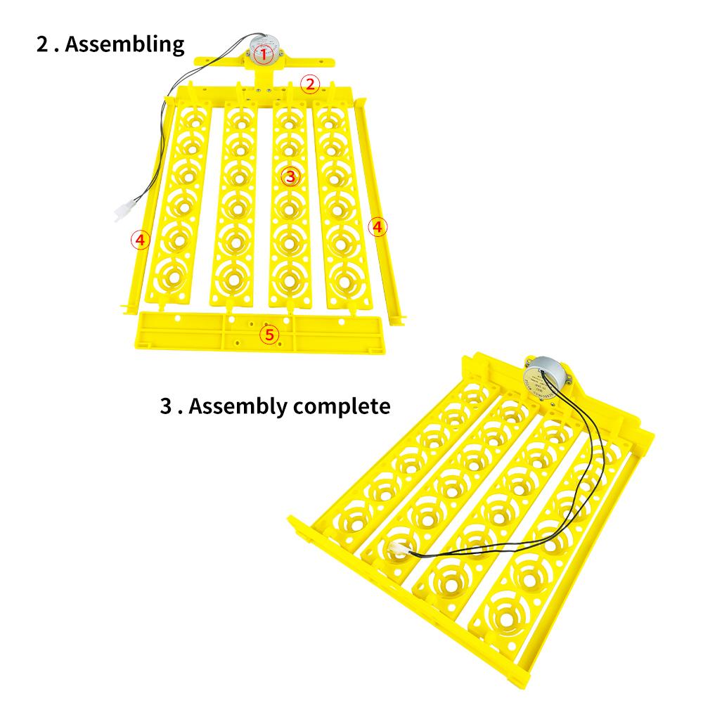 Automatic Egg Turner 24 Eggs Incubator Chicken Egg Incubator For Chicken Goose Quail Automatic Egg Hatching Equipment Hatching Tools 220V