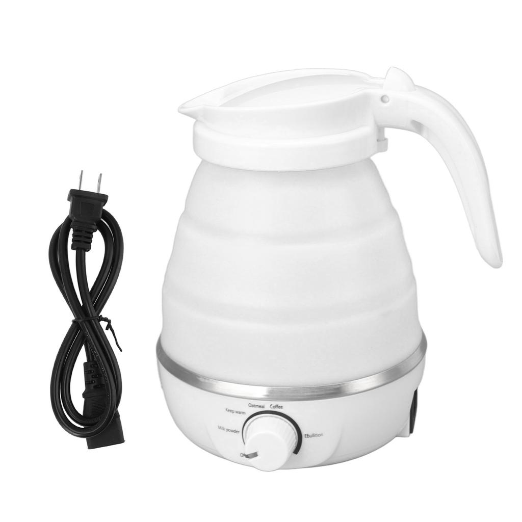 0.6L Foldable Electric Kettle 600W Heat Resistant Rust Proof Portable Electric Kettle for Travel