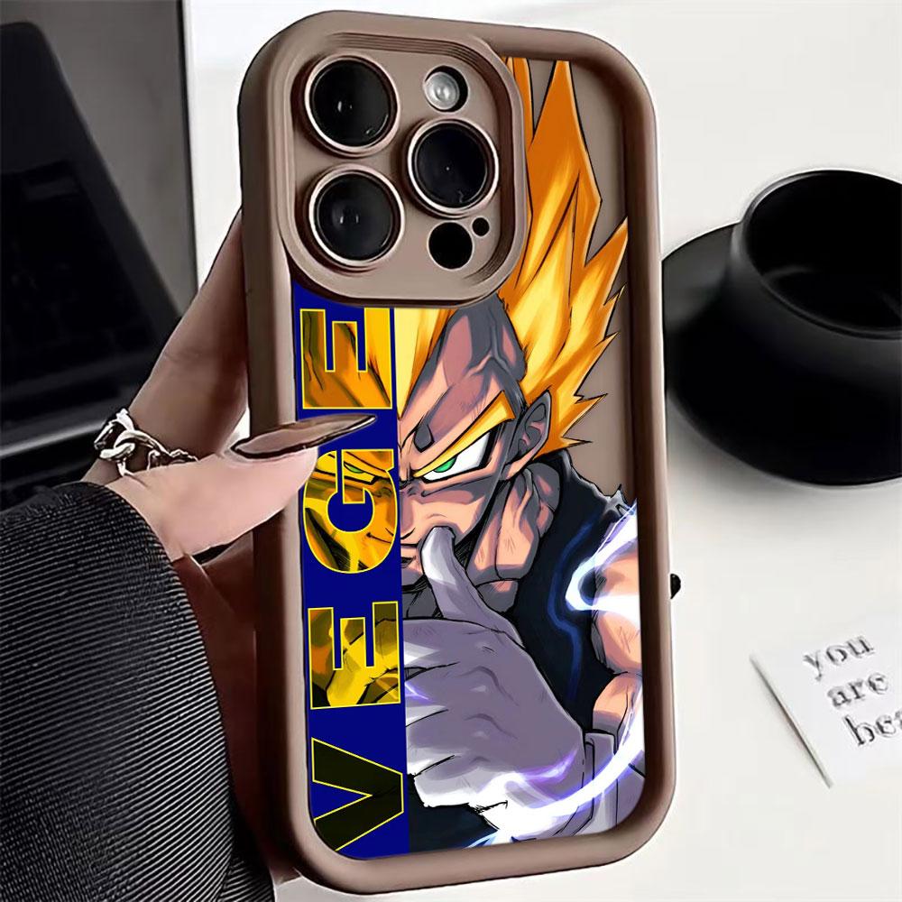 D-Dragon Ball Sun Goku Vegeta Phone Case For Realme C85 C83 C75 C71 C67 C65 C63 C55 C53 C35 C33 C30 C21 C20 NOTE 80 GT 3 6 Case