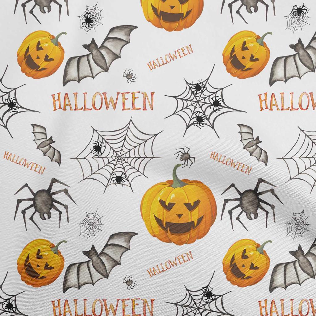 oneOone Хлопковая гибкая синяя ткань для шитья на Хэллоуин, по ярдам, напечатанная своими руками, швейные принадлежности для одежды, 40 дюймов