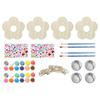 BAAU 4 Pack Arts And Crafts Bird Feeders Wooden DIY Painting Kits Garden Outdoor Activities Boys Easter Gift