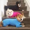 Кошка среднего и крупного размера Все включено Собака Четырехлапая Осенне-зимняя одежда Одежда для питомцев Кошка Эластичный базовый слой Рубашка