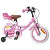 Kids  Bike 16 Inches for Ages 4 6 Light Pink