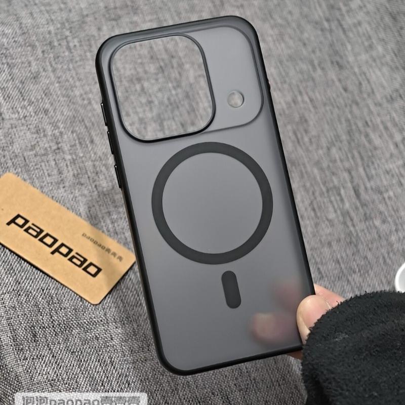 Чехол для OPPO Find X9 Pro Find X9S Чехол Простой Магнитный Для MagSafe Акриловый Матовый Прозрачный Ощущение Кожи Силиконовый Чехол для Телефона