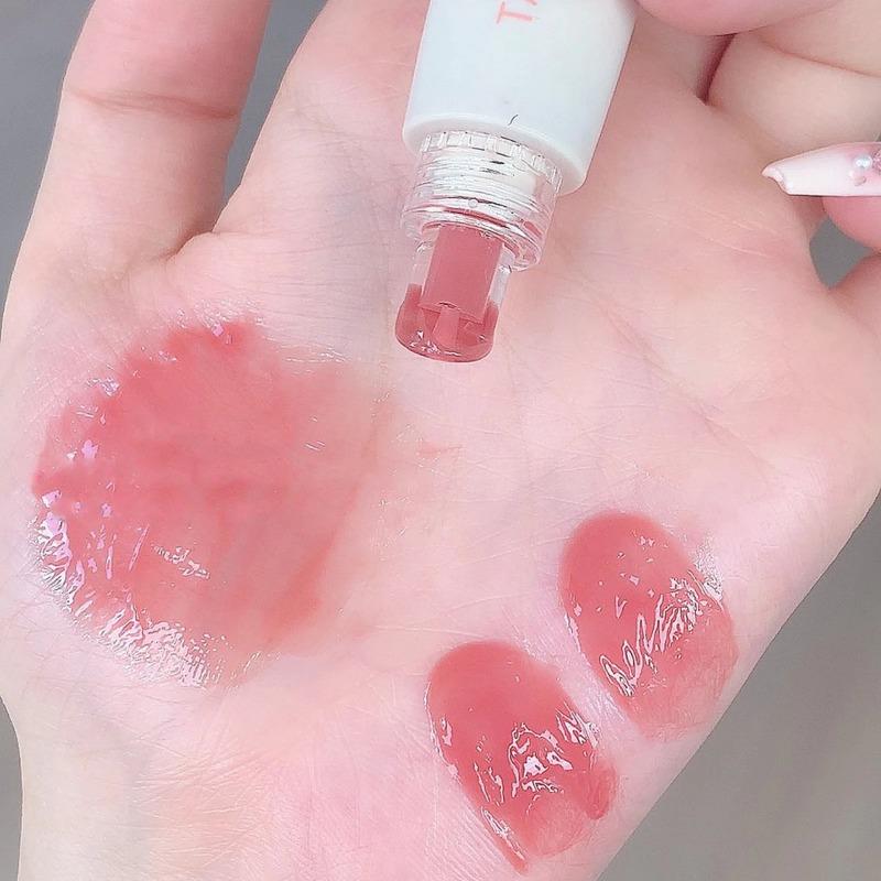 Pink Lip Jelly Essence Hydrating Lipstick Lip Gloss Mirror Lips Gloss Lipstick Tender Student Make Up Korean Cosmetics Lip Gloss