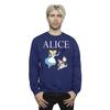 Disney Mens Alice In Wonderland Follow The Rabbit Sweatshirt