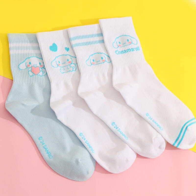 Носки Cinnamoroll для взрослых, набор из 4 пар