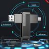 Lenovo SX5Pro ДвухИнтерфейсный USB 3.2 Type-C SSD U-Диск