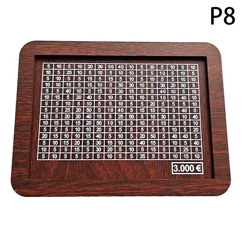 Декоративная копилка из натурального дерева со счетчиком, копилка ручной работы для творческих детей, цель по экономии денег 10000 евро