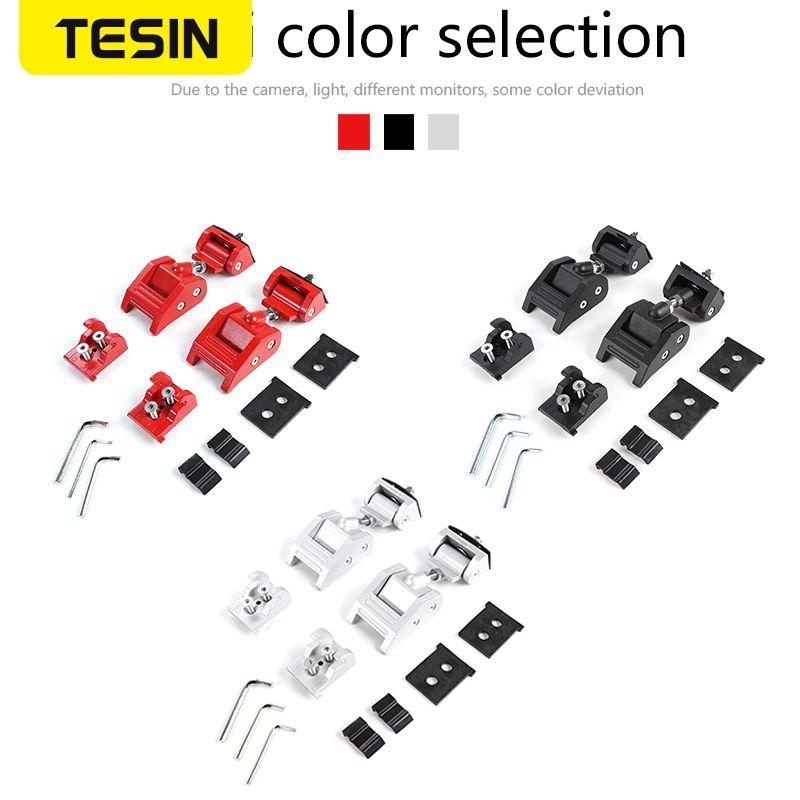 TESIN защелка капота автомобиля, замки, комплекты крышек для Jeep Wrangler JL Gladiator JT 2018 2022 2023