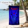 rangers fc Custom Name Printed Beach Towel Personalized Soft Towel For Swimming Beach Travel