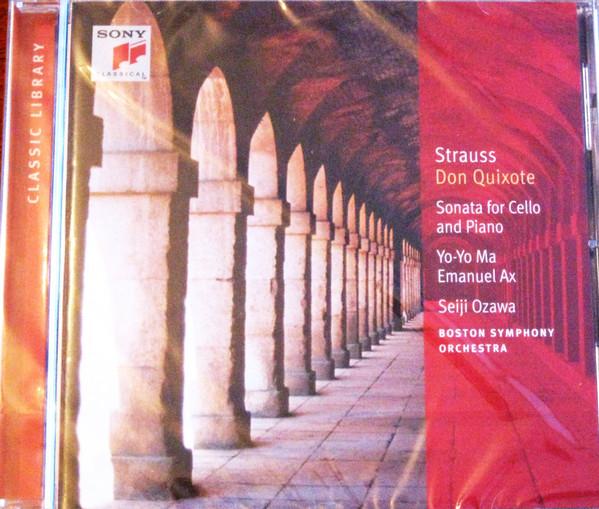 CD ШТРАУС, МА, ЙО-ЙО, АКС, БСО; ОЗАВА - Штраус: Дон Кихот SK94735 Sony Classical 2005 Япония Классика Б/У