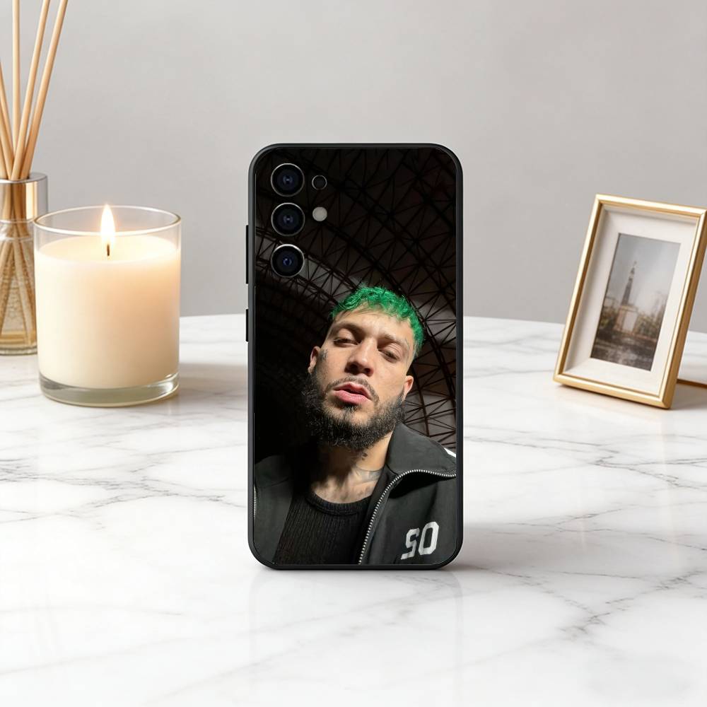 JC R-REYES Jc R-Reyes певец Чехол для телефона для Samsung S25, S24, S21, S22, S23, S30, Ultra, S20, Plus, Fe, Мягкий силиконовый черный чехол