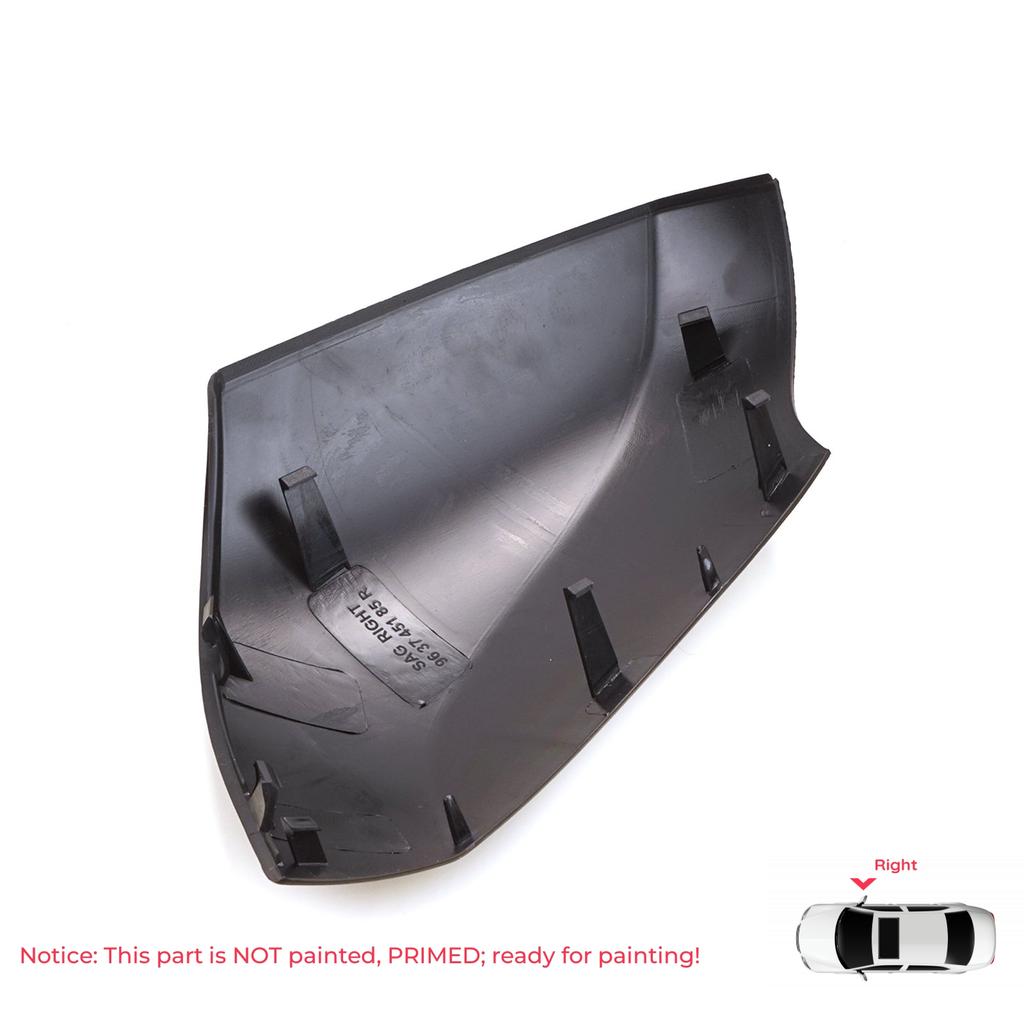 BSP1106-2 Side Wing Mirror Scull Cap Cover Right 963740063R for Renault Fluence Megane MK3 5-Door