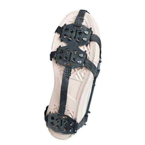 Компактные и прочные протекторы для ног с ледоступами и снегозацепами для активного отдыха