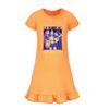 5022 Kids Girls Mira Zoey Rumi Printed Ruffle Short Sleeves Casual Dress