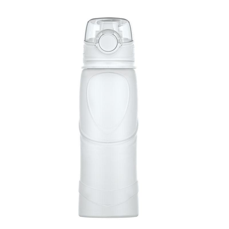 Spacious 750ml Active Foldable and Lightweight Silicone the Bottle of Jug Good-looking Internet Celebrity Big Belly Cup Travel Pot Gift