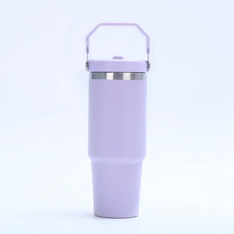 30 унций сублимационный пустой стакан из нержавеющей стали автомобильная чашка кофейная кружка большая емкость сублимационная бутылка для воды вакуумный термос бутылка
