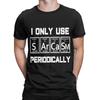 Periodic Table T-Shirt for Men  Can I Lick It  Leisure Cotton Tees Crewneck Short Sleeve T Shirts Gift Idea Clothing