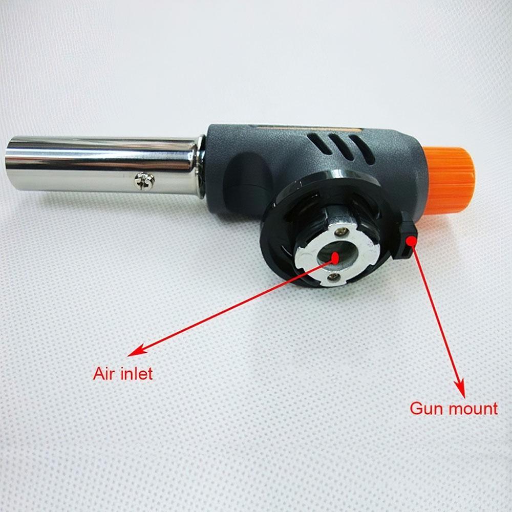 Бутановая горелка, сварочная горелка с вращающейся на 360 градусов конструкцией и предохранительным замком для барбекю