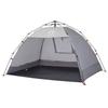 Beach Tent for 2 Persons Gray Quick Release Waterproof