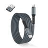 Кабель для зарядки USB C Lightning 3 м и USB-адаптер, сертифицированный MFI кабель Lightning для iOS, шнур для быстрой зарядки Type C PD, совместимый с iPhone 1