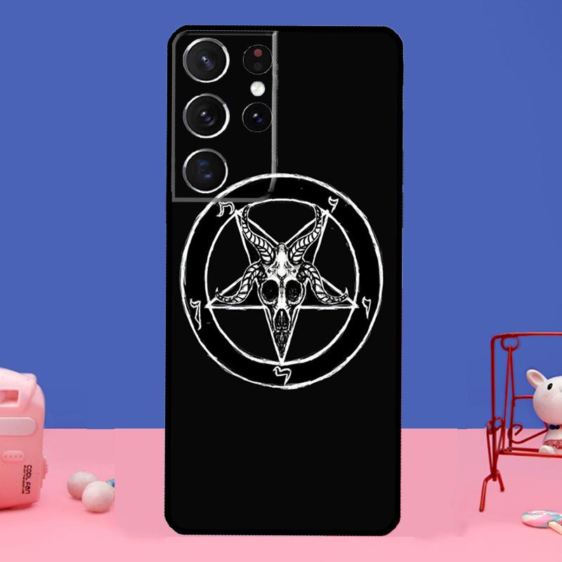 Чехол для телефона Satanic Demon для Samsung Galaxy S21 Ultra S20 FE S8 S9 S10 S22 Plus Note 20 Ultra с полным покрытием