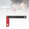 L Square Ruler for Woodworking And Construction with Right Angle Measurement
