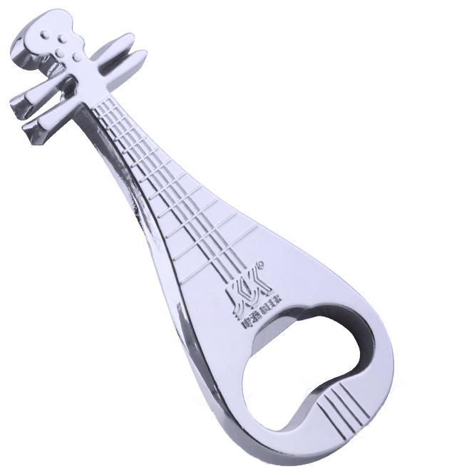 Брелок-открывалка для бутылок в виде скрипки и гитары — креативный подарок с гравировкой