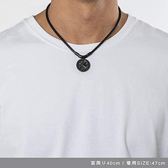 Магнитное ожерелье Bandel Healthcare Earth Cosmic Edition, ожерелье для здравоохранения Earth Cosmic Edition, 52 см, полностью черное