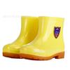 Jundeng мужские дождевые туфли низкие резиновые сапоги короткие черные ПВХ подошва из говяжьей кожи водная обувь желтые резиновые туфли пылезащитные белые рабочие туфли